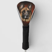 GERMAN SHEPHERD GOLFHEADCOVER (Voorkant)