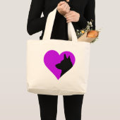 German Shepherd Grote Tote Bag (Voorkant (product))