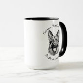German Shepherd Hair Is the Secret Ingredient Mug (Devant droit)