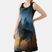 German Shepherd Halloween Scary Schort (Insitu)