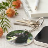 German Shepherd Headshot 2 Sleutelhanger (Voorkant Rechts)