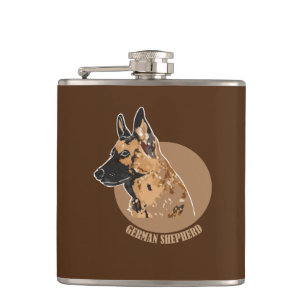 German Shepherd Heupfles
