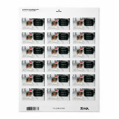 German Shepherd Holiday Etiket (Full Sheet)