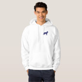 German Shepherd Hoodie (Voorkant volledig)