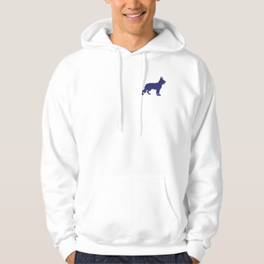 German Shepherd Hoodie (Voorkant)