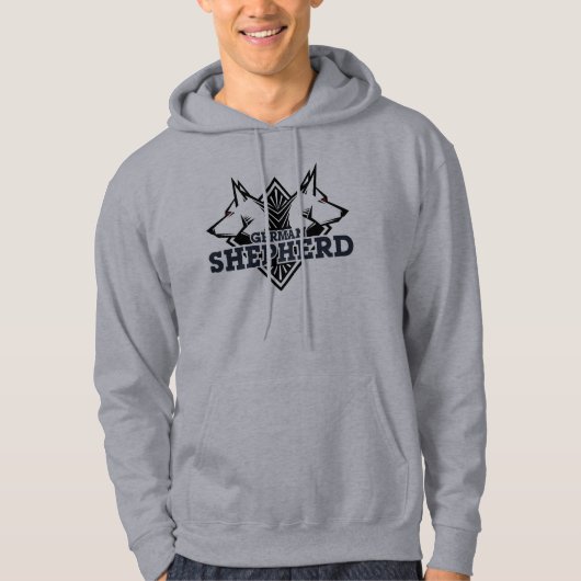 German Shepherd Hoodie (Voorkant)