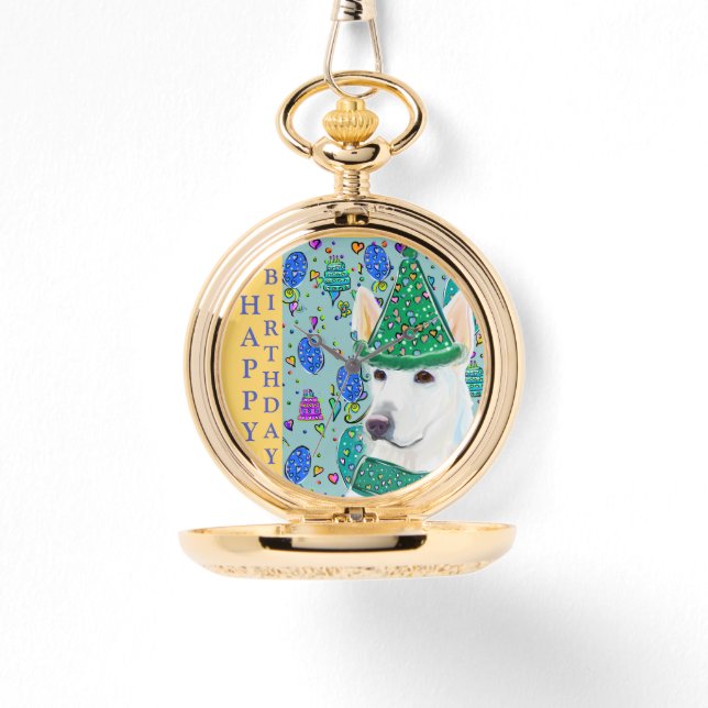 GERMAN SHEPHERD HORLOGE (Voorkant)