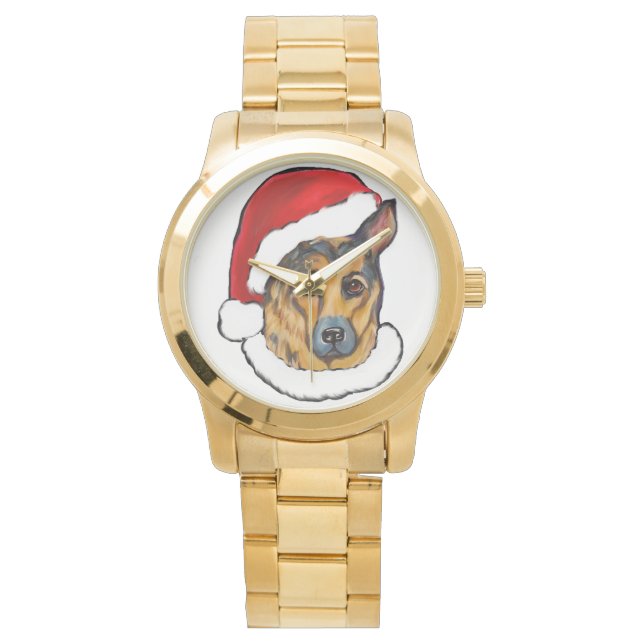 GERMAN SHEPHERD HORLOGE (Voorkant)