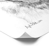 German Shepherd in Graphite Print (Hoek)