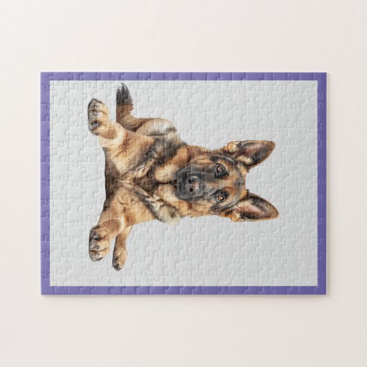 German Shepherd Jigzaag Puzzle Legpuzzel (Horizontaal)