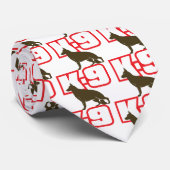 German Shepherd K-9 Stropdas (Opgerold)