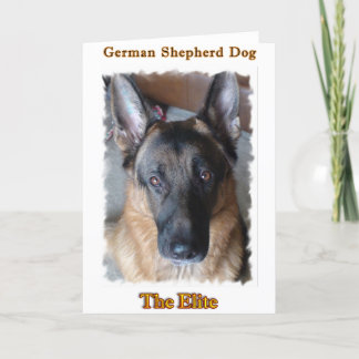 German Shepherd Kaart