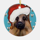 German Shepherd Keramisch Ornament (Voorkant)