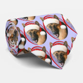 German Shepherd kerstkerstkerstkerstkerstkerstkers Stropdas (Opgerold)