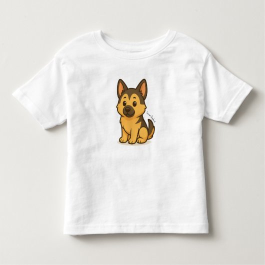 German Shepherd Kinder Shirts (Voorkant)