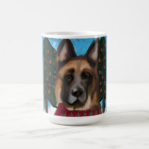 German Shepherd Koffiemok