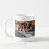 German Shepherd Koffiemok (Links)
