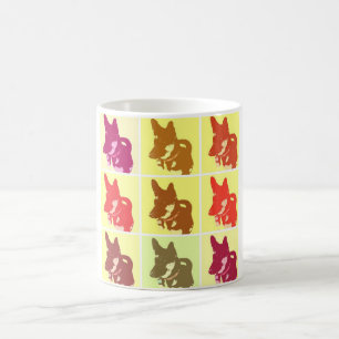 German Shepherd Koffiemok