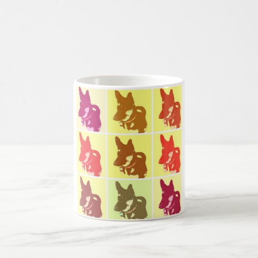 German Shepherd Koffiemok (Center)