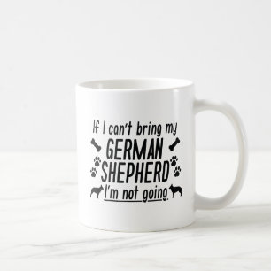 German Shepherd Koffiemok