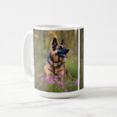 German Shepherd Koffiemok (Voorkant links)