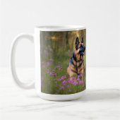 German Shepherd Koffiemok (Links)
