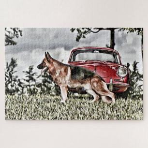German Shepherd Legpuzzel