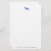 German Shepherd Letterhead Briefpapier (Voorkant / Achterkant)