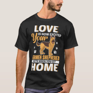 German Shepherd Love German Shepard Shepherd Dog K T-shirt