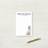 German Shepherd Lover Post-it® Notes (Op bureau)