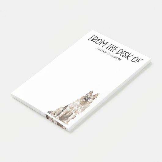 German Shepherd Lover Post-it® Notes (Schuin)