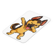 German Shepherd Lover Refkoelkast Magnet Magneet (Linkerzijde)