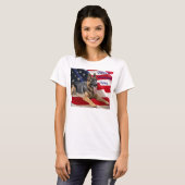 German Shepherd Ma T-Shirt Double Quote (Voorkant volledig)