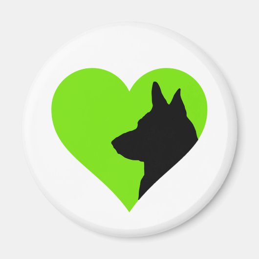 German Shepherd Magneet (Voorkant)