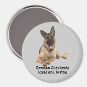 German Shepherd Magnet Magneet (Voorkant / Achterkant)