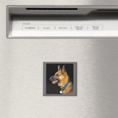 German Shepherd Magnet Magneet (Insitu (Vaatwasser))