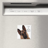 German Shepherd Magnet Magneet (Insitu (Vaatwasser))