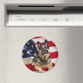 German Shepherd Magnet Magneet (Insitu (Vaatwasser))