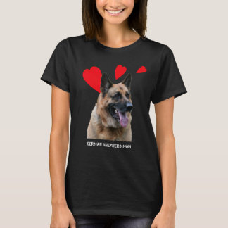 German Shepherd Mam, harten, je woorden T-shirt