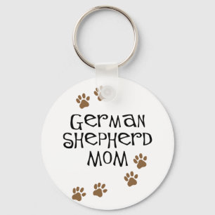 German Shepherd Mam Sleutelhanger