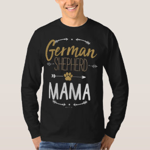 German Shepherd Mama Arrows Hondenliefhebber Gifts T-shirt