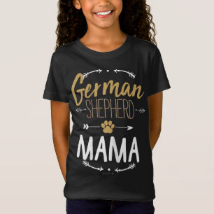 German Shepherd Mama Arrows Hondenliefhebber Gifts T-shirt
