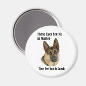 German Shepherd Master Magneet (Voorkant / Achterkant)