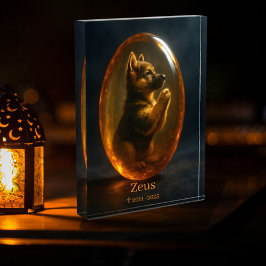 German Shepherd Memorial Fotoblokken