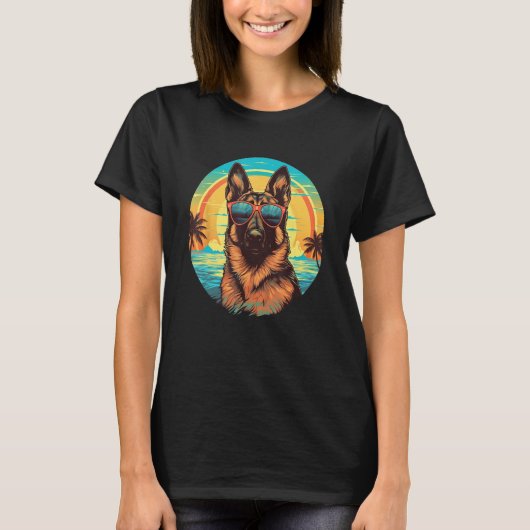 German Shepherd Men Women Kids T-shirt (Voorkant)