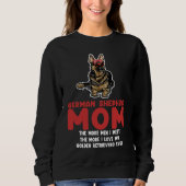 German shepherd mom the more men german shepherd trui (Voorkant)