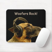 German Shepherd Mousepad DJ Muismat (Met muis)