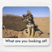 German Shepherd Mousepad Muismat (Voorkant)