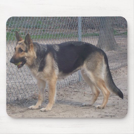 German Shepherd Mousepad Muismat (Voorkant)