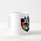 German Shepherd Mug with German Flag - Perfect Gif (Devant gauche)